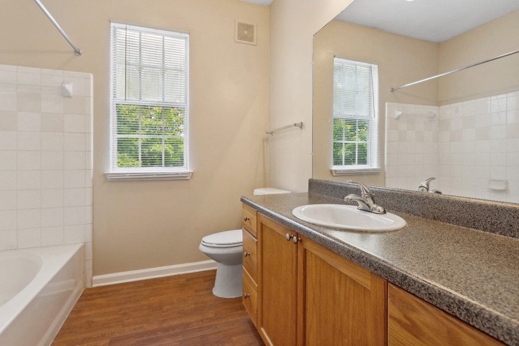 Bathroom with sink at Longwood Vista Apartment Homes in Atlanta GA